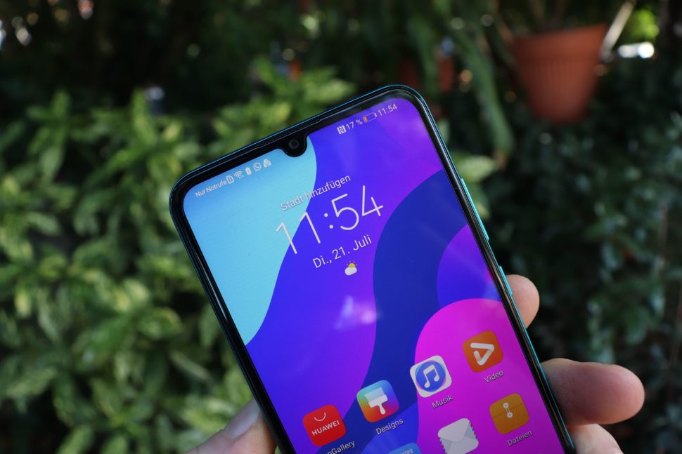 Honor 9a notch