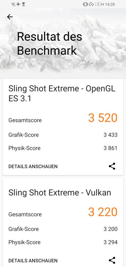 Honor X10 Max Testbericht Screenshot Benchmark 4