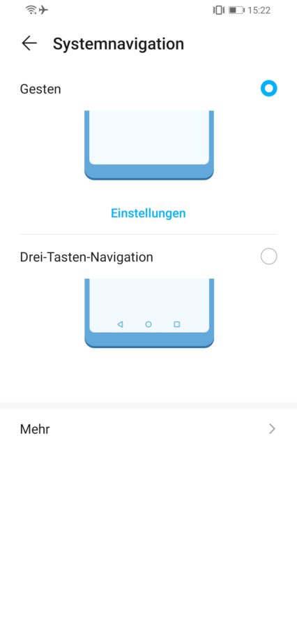 Honor X10 Max Testbericht Screenshot Display 1