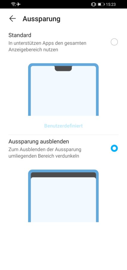 Honor X10 Max Testbericht Screenshot Display 3