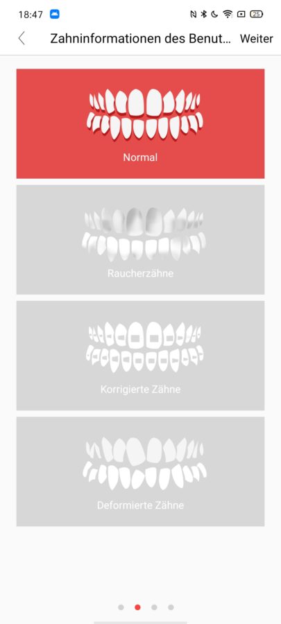 Oclean X Pro App EInstellungen 6