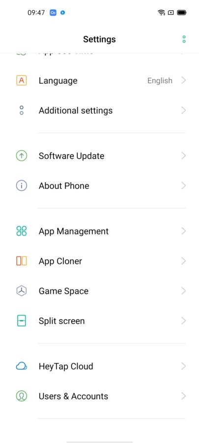 Playstore installieren Oppo Reno 4 pro 1