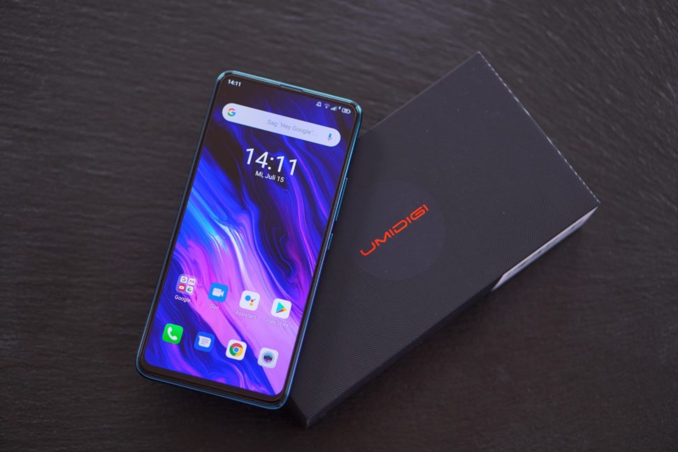 Umidigi S5 Pro Front mit Packung