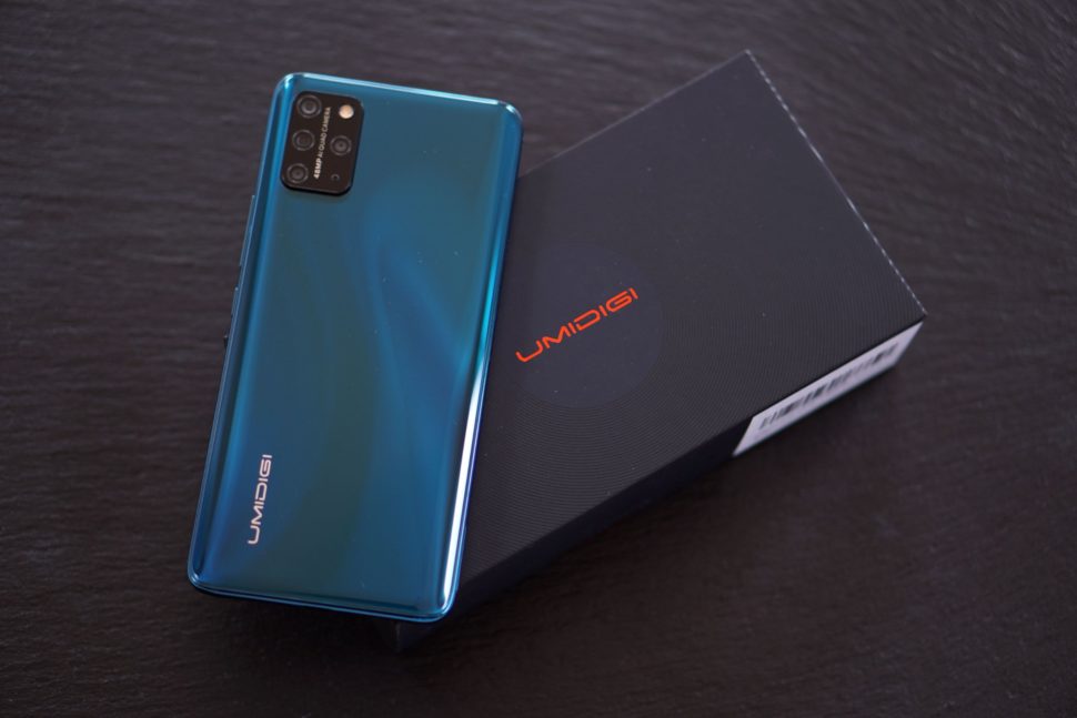 Umidigi S5 Pro Rueckseite mit Packung