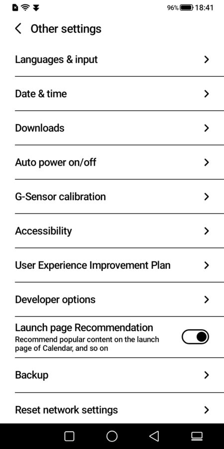 Hisense a5 settings  3