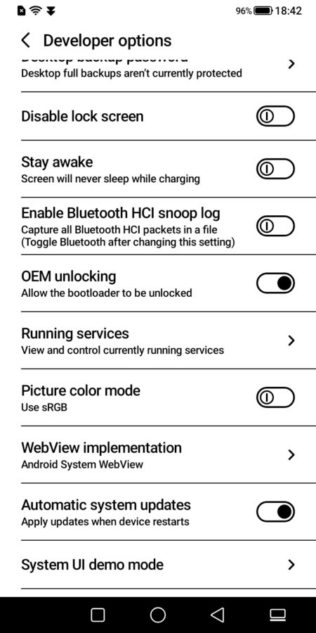 Hisense a5 settings  4