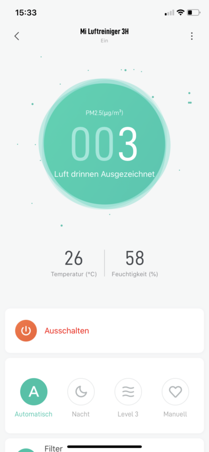 xiaomi mi air purifier 3h screenshot 9