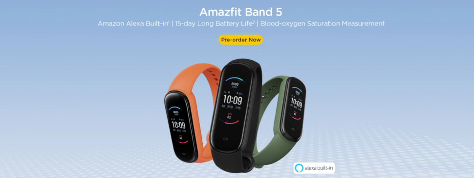 Amazfit Band 5 vorgestellt 1