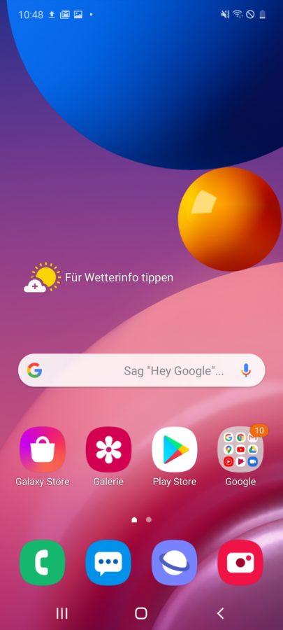 Samsung Galaxy m517 104811 One UI Home