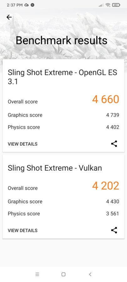 Redmi 10X 3dmark