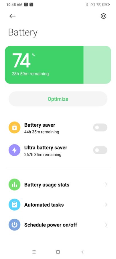 Redmi 10x 5G MIUI12 5