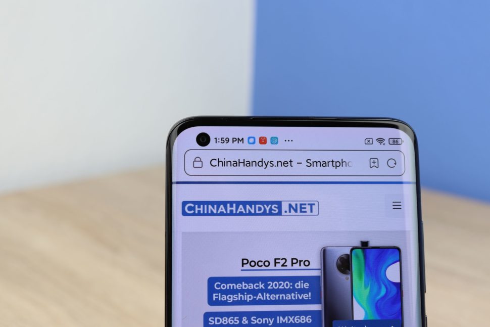 Xiaomi Mi 10 Ultra Display Ränder 1