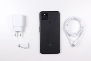 Google Pixel 4A 5G lieferumfang