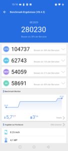 OnePlus Nord N10 5G Test Screenshot Benchmark