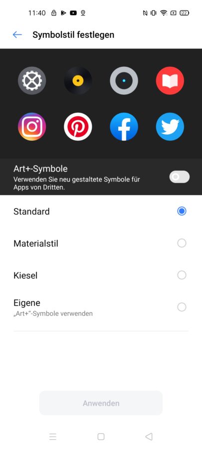 System Realme UI Test 7 5G 4