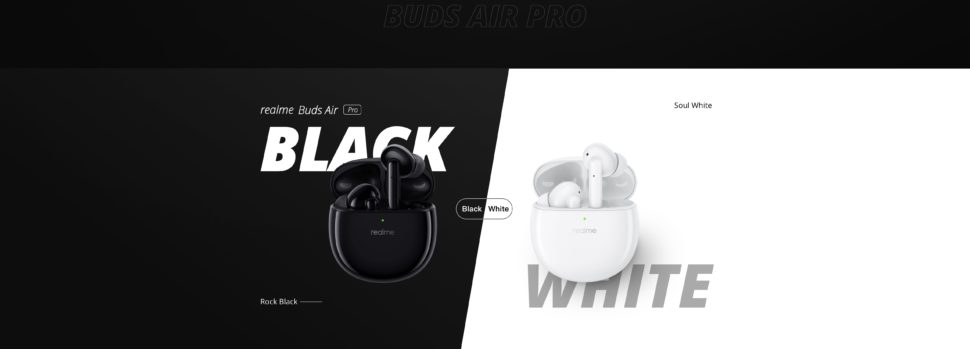 Realme Buds Air Pro Test 1 colors