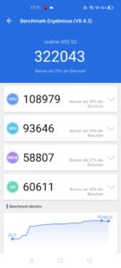 Realme X50 Testbericht Benchmark 3