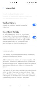 Realme X50 Testbericht System 1