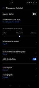 Realme X50 Testbericht System 5