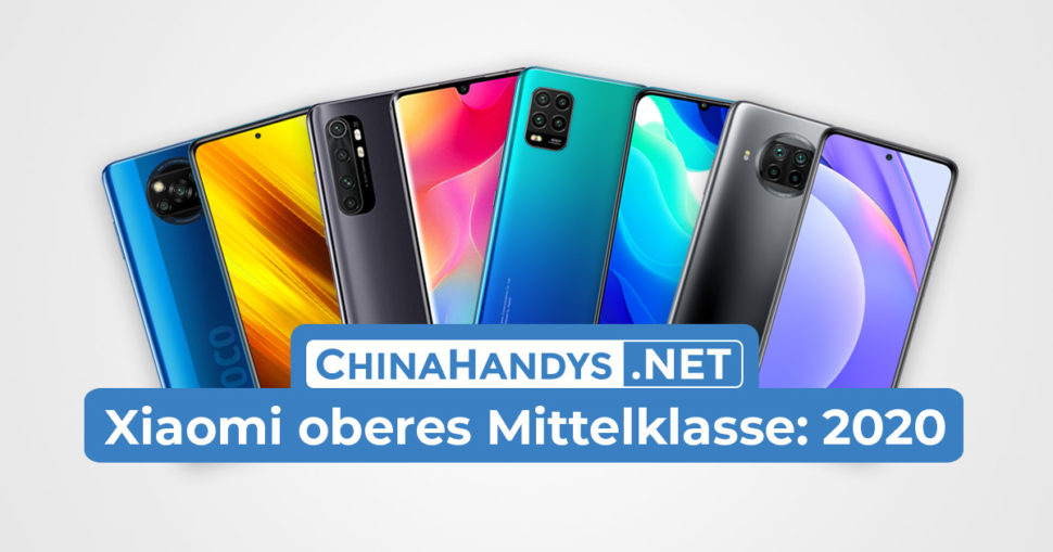 Xiaomi obere Mittelklasse Vergleich Beitragsbild