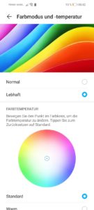 Honor 10X Lite Screenshot Displayeinstellungen 2