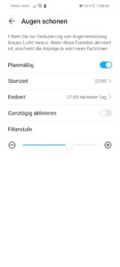 Honor 10X Lite Screenshot Displayeinstellungen 3