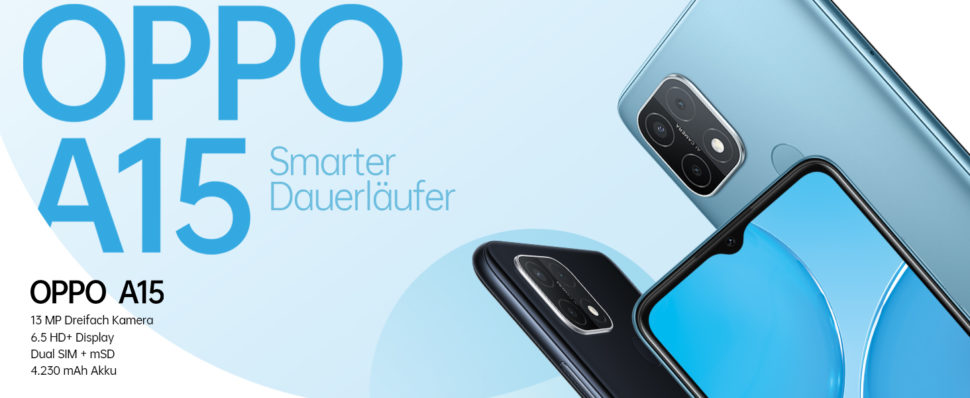 Oppo A15 vorgestellt 1