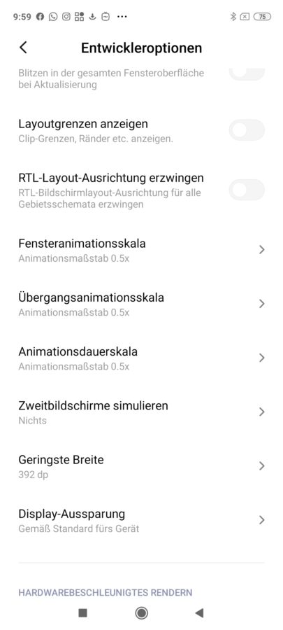 MIUI Systemanimationen 2