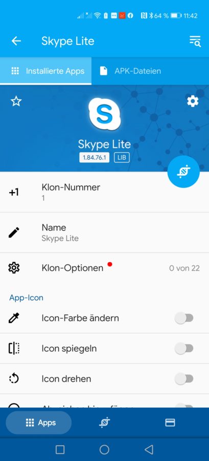 App Cloner Anleitung 4