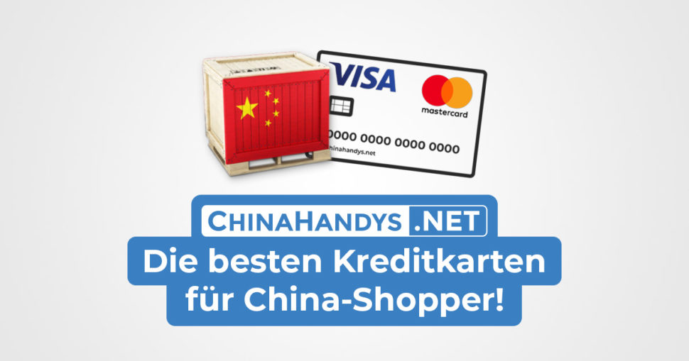 Bestellung China Kreditkarte Banner