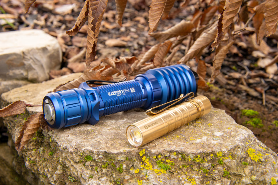 Olight Warrior X Pro blau 09