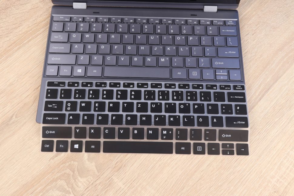 Xidu Philbook Y13 Tastaturmatte Test 2