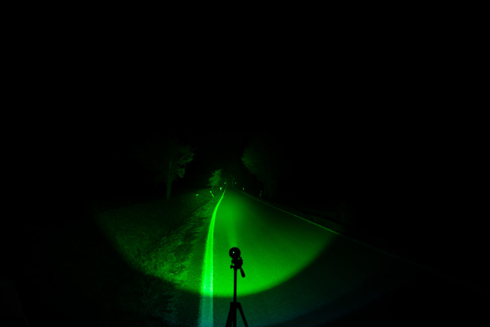 Imalent UT90 Beamshot 06 grün Turbo