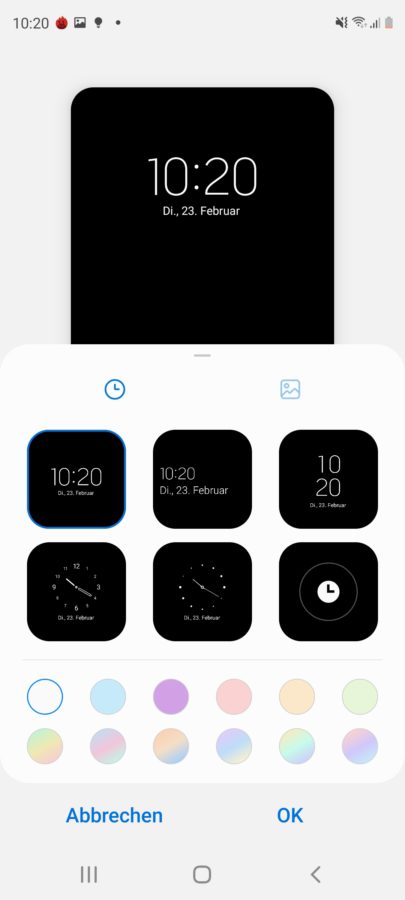 Samsung Galaxy S20 FE Display Settings 4