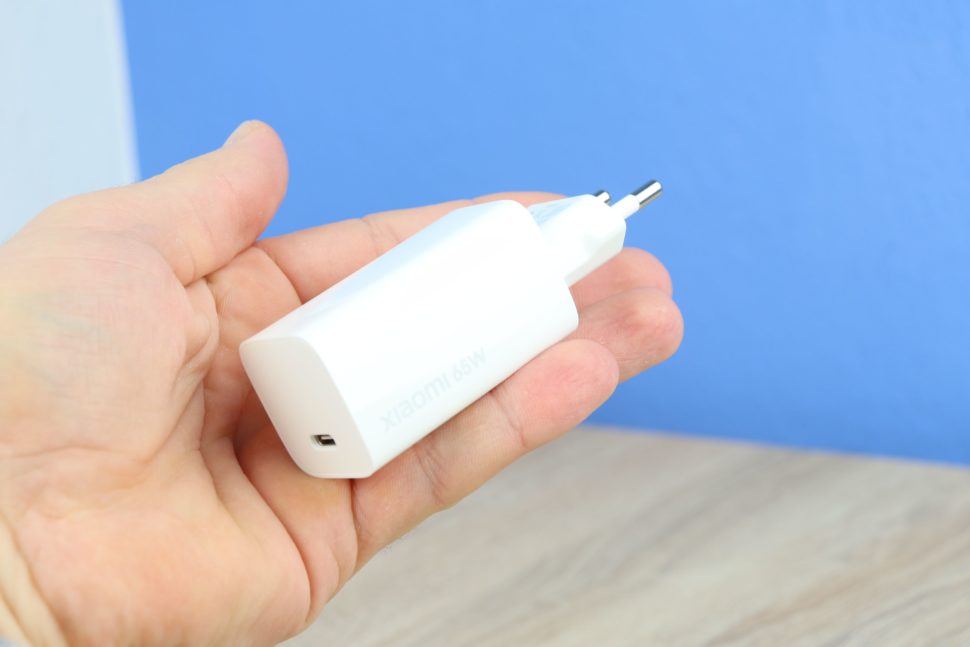 Xiaomi 65 Watt GaN USB C Ladegerät CE Größe kompakt 2