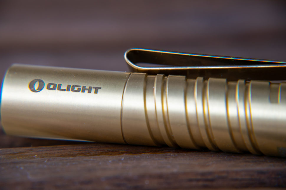 Olight I3T Brass 08