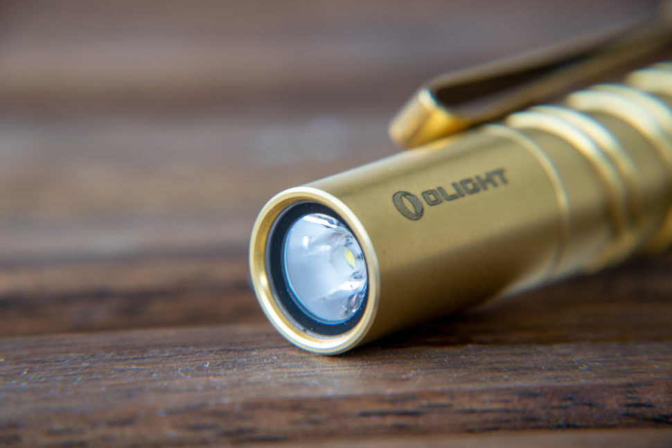 Olight I3T Brass 09