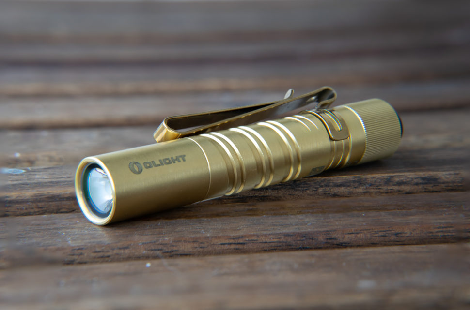 Olight I3T Brass Stack