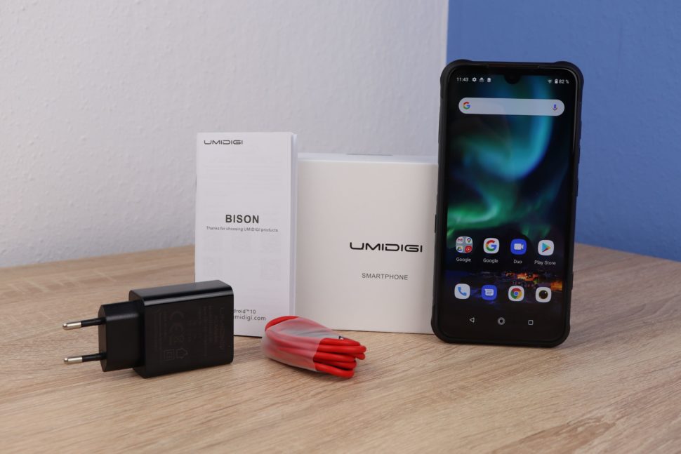 Umidigi Bison Test Lieferumfang