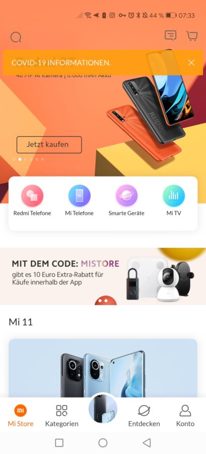 Xiaomi Mi Store Angebote 1