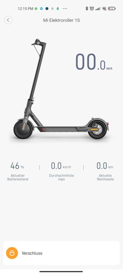 Ladezeit Xiaomi Mi Scooter 1S 2