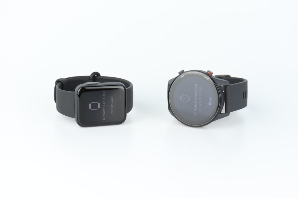 Xiaomi Mi Watch Mi Watch Lite Vergleich 1