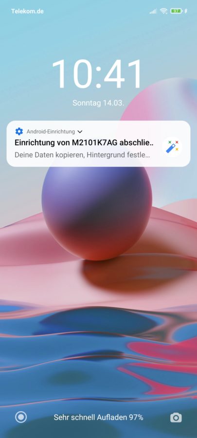 Xiaomi Redmi Note 10 Ladegeschwindigkeit 5