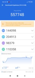 Poco x3 Pro Antutu 9