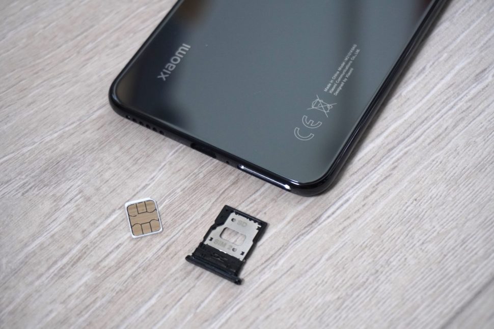 Xiaomi Mi 11 Lite 4G Sim Slot