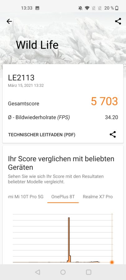 OnePlus 9 Testbericht Screenshot Benchmarks 6