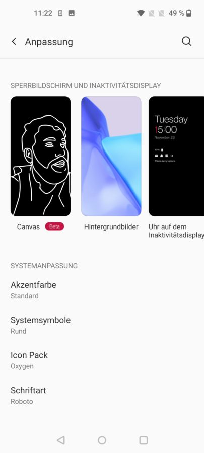 OnePlus 9 Testbericht Screenshot Display 1