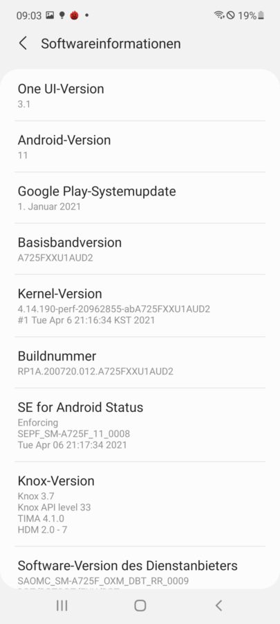 samsung galaxy a72 one ui 4