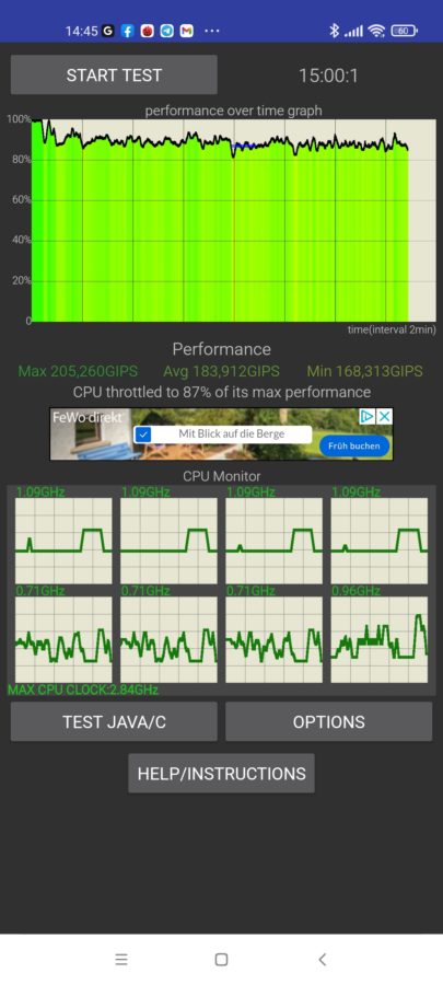 xiaomi mi 11pro cputhrottlingtest