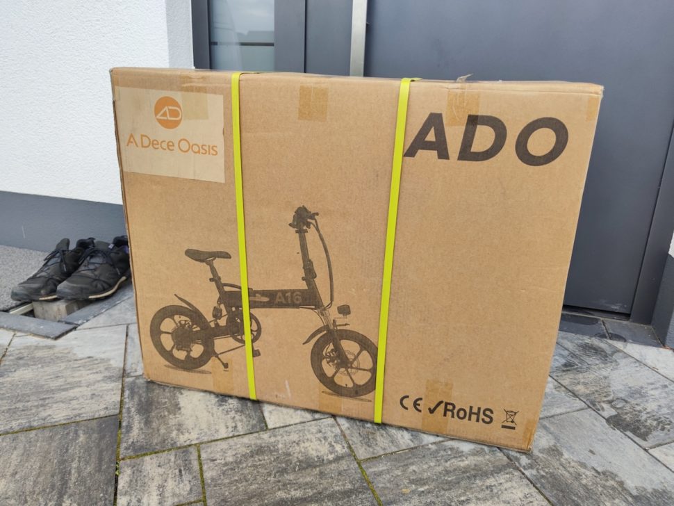 ADO A16 in Transportverpackung